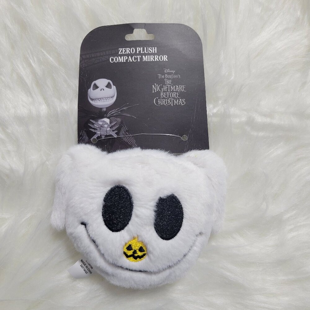 Nightmare Before Christmas Zero Plush Compact Mirror